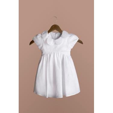 Imagem de Vestido Bebê Bordado Camomila - Perfeito para Batizado e Casamento - L
