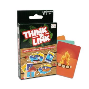 Imagem de Trunk Works Think A Link Creative and Out of The Box Thinking Problem Solving Travel Card Game