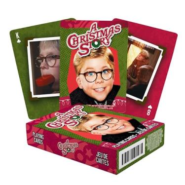 Imagem de AQUARIUS Cartas de baralho A Christmas Story – Baralho temático de Natal para seus jogos de cartas favoritos – Mercadoria e Colecionáveis oficialmente licenciados – Tamanho de pôquer