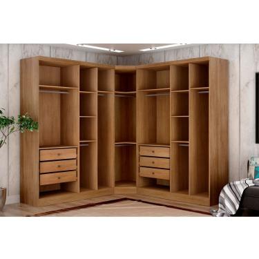 Imagem de Closet Modulado Safira 001 Clic Moveis Cumaru