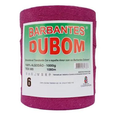 Imagem de Barbante Dubom Magenta - 1 Kg - Fio 6 - Barbantes DUBOM