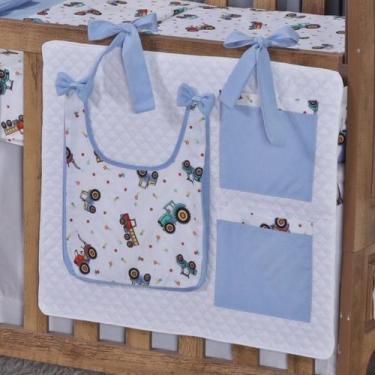 Imagem de Porta Treco e Fralda Organizador Quarto de Bebê Menino Menina 1 Peça C