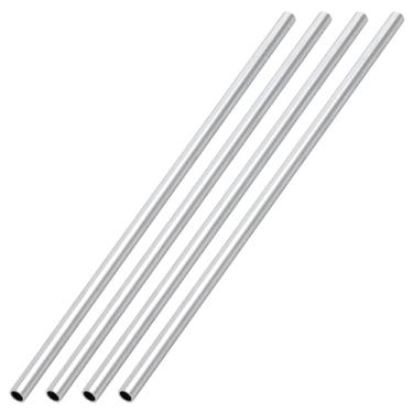 Imagem de UAUAFIFI Tubo de alumínio 6061, tubo redondo de alumínio sem costura OD de 8 mm, parede de 1,5 mm x tubo reto de metal de 330 mm de comprimento para bricolage, indústria, decoração (4 peças, 8 x 5 x