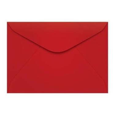 Imagem de Envelope Visita 72x108 com 100 Vermelho Tóquio Scrity