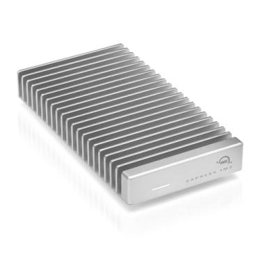 Imagem de OWC Express 1M2 40Gb/s SSD NVMe portátil USB4 (compatível com Thunderbolt/USB-C) Unidade SSD externa ultrarrápida com gabinete de dissipador de calor de alumínio (apenas gabinete)