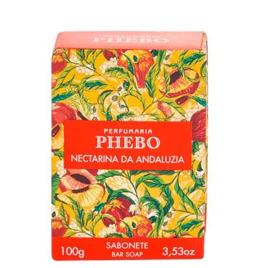 Imagem de Sabonete em Barra Phebo Nectarina da Andaluzia 100g