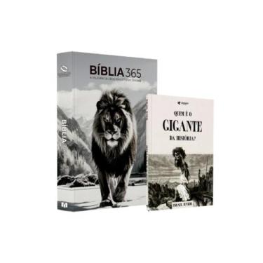 Imagem de Bíblia 365 Leão NAA + Gigantes da Fé  Kit Gigantes da Fé - Kits