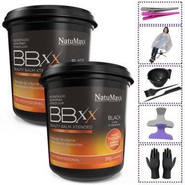 Imagem de 2 Btx Capilar BBXX Beauty Balm Xtended Black NatuMaxx Brinde