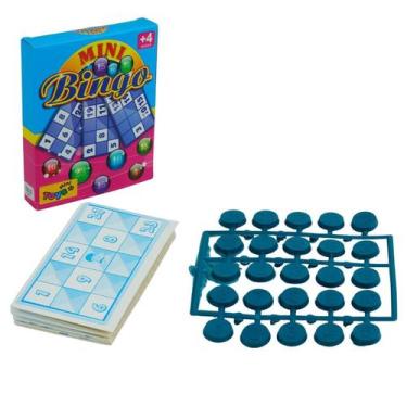 Imagem de Bingo com 35 Peças com Cartelas e Números - Tudo em Caixa