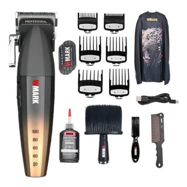 Imagem de Maquina de Cortar Cabelo Wma-rkNg 2038 indicador Display Led com capa 