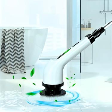 Imagem de Mop Elétrico Limpeza 360 Rotativo Esfregão Sem Esforço Casa