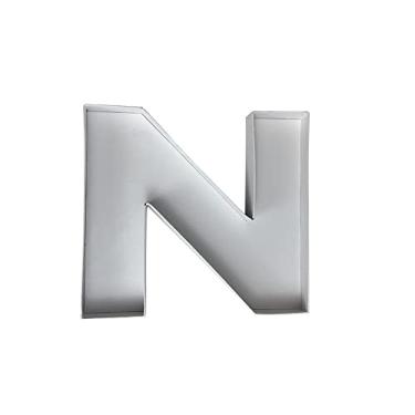 Imagem de Caixa de papelão em forma de N ou Z de 25,4 cm para doces e doces (branca, N ou Z)