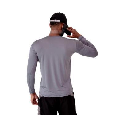 Imagem de Camisa térmica masculina multicores disponiveis - sem marca, Cinza, M