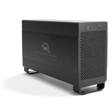 Imagem de OWC Mercury Elite Pro Dual Performance RAID, Preto, 16 TB HDD, 1