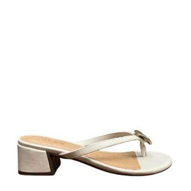 Imagem de Sandália Anacapri Duas Tiras Salto Bloco Feminina-Feminino