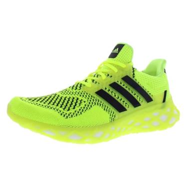 Imagem de adidas Ultraboost Web DNA Tênis masculino, Neon/preto, 45