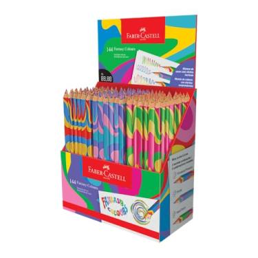 Imagem de Lápis De Cor, Faber-Castell, Ecolápis Fantasy Colours, 315219, Display com 144 lápis