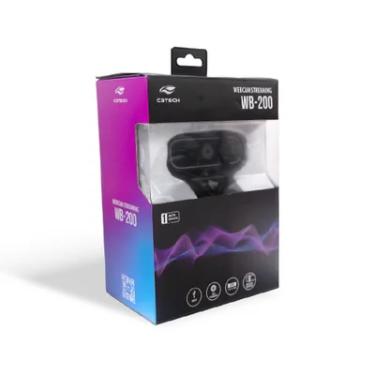 Imagem de Web Cam C3tech Wb-200bk Qhd 2k