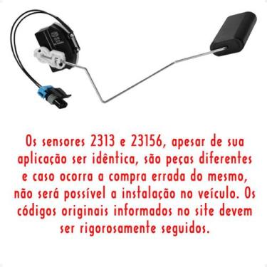 Imagem de Bóia Combustível DOBLO 2010/2019 - 17682 - 23156 - Fiat