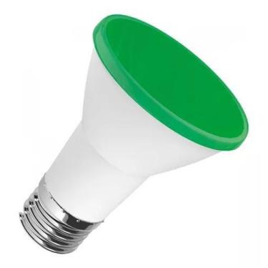 Imagem de Lampada par20 6w e27 verde - luminatti - lm161