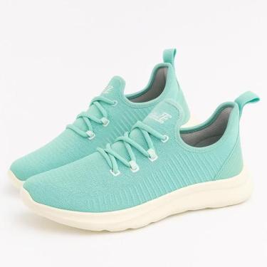 Imagem de Tenis feminino esportivo academia caminhada corrida confortável leve -