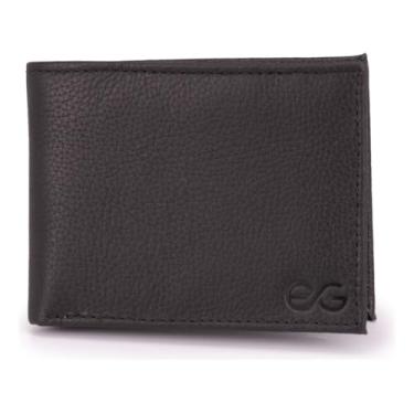 Imagem de Carteira Masculina Slim Pequena Luxo Couro Legítimo Floater(Preto)