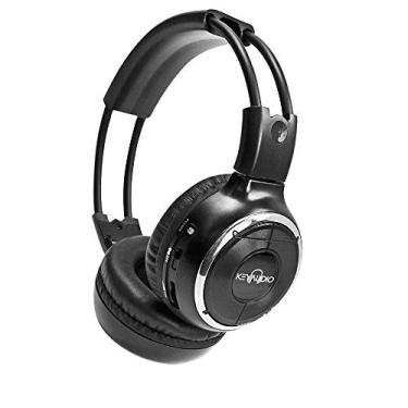 Imagem de Key Audio Fones De Ouvido Infravermelhos Sem Fio Rp Accessories Ir-2008B, Sistema Entretenimento Traseiro Universal Dobrável 2 Canais, Fone Infravermelho Para Tv Automotiva E Reprodutor Dvd