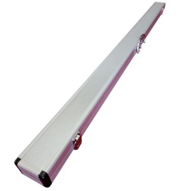 Imagem de Case Maleta de Alumínio para Taco de Sinuca 3/4 Prata RDT