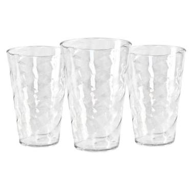 Imagem de Copos Twister Cristal Acrílico 400ml - 15 Unidades - Festas Drinks - M