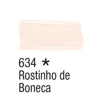 Imagem de Tinta de tecido Acrilex rostinho de boneca 634 37ML