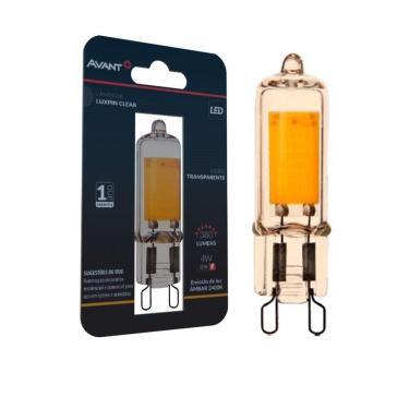 Imagem de Lâmpada LED Avant Luxpin G9 4W 2400K 127V Amarela