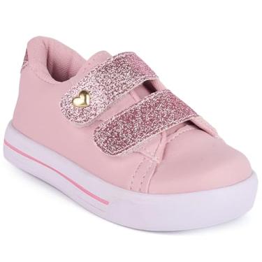 Imagem de Tênis Infantil com Glitter, feminino (rosa, BR, Criança de 4 a 8 anos, Numérico, 27)