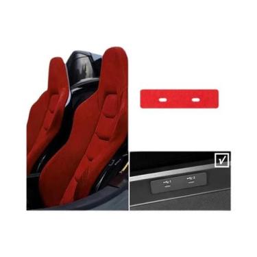 Imagem de Adesivos De Acabamento Para Console Central Em Alcantara Para Audi A3 
