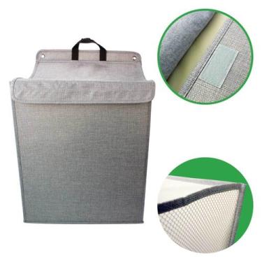 Imagem de Cesto De Banheiro Para Roupa Suja Dobrável De Parede Grande - MIXTOU, 