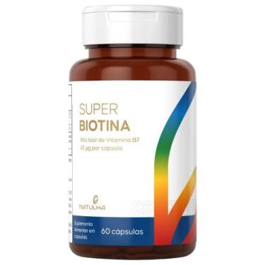 Imagem de Super Biotina 150% IDR 60 Cápsulas - Natulha