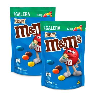 Imagem de Kit 2 Chocolate M&M`S Crispy 120g