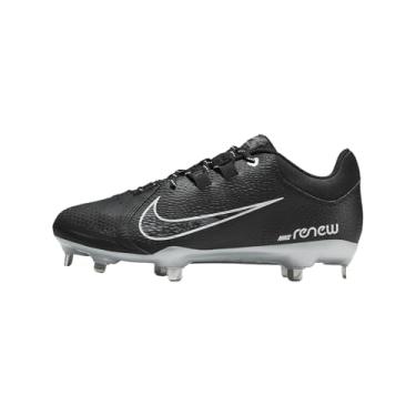 Imagem de Nike Chuteira feminina Hyperdiamond 4 Pro (FZ0922-001, preto/platina pura/cinza ferro), Preto/platina, 41