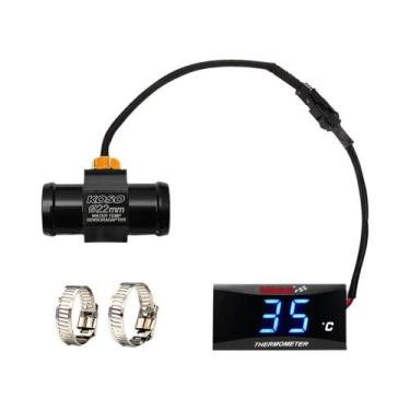Imagem de Termômetro Universal Mini Para Motocicleta KOSO, Medidor De Temperatur