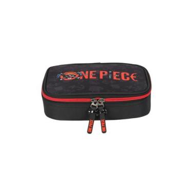 Imagem de Estojo Box Escolar Quadrado One Piece Original  - Maxlog, UN