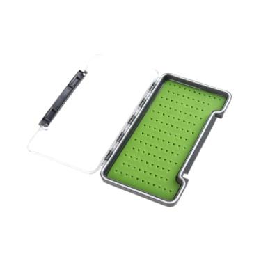 Imagem de oshhni Caixa de isca leve e à prova d'água, fácil de segurar, portátil, para água doce e salgada, com tampa transparente, para equipamentos de pesca com, a, L