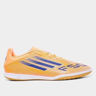 Imagem de Chuteira Futsal Adidas F50 Club Unissex, Laranja, 40