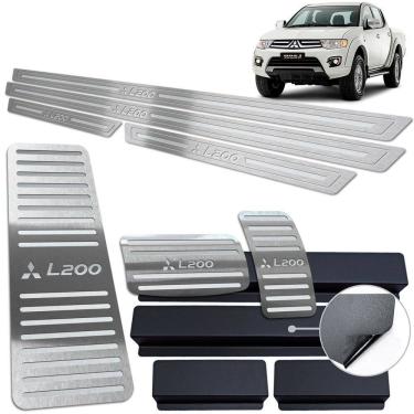 Imagem de Soleira Pedaleira Descanso L200 Triton 2008 2017 Automático