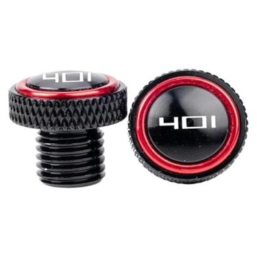 Imagem de BYYINGSUS Acessórios espelhos de motocicleta parafusos de plugue de furo tampas parafuso de rosca compatível com Svartpilen 401 250 701 Svartpilen 701 Norden 901 (vermelho-401)