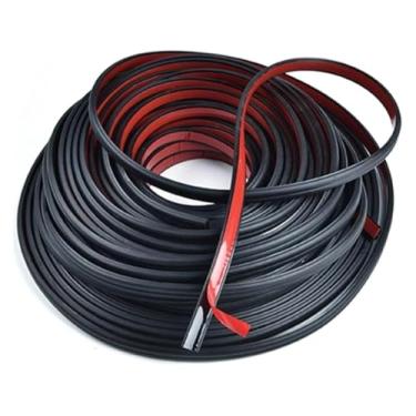 Imagem de BYYINGSUS Tira de vedação à prova de som para porta de carro Tira de vedação de porta de carro Vedações de borracha de caminhão com isolamento de ruído universal (10 m)