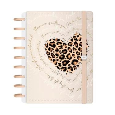 Imagem de Caderno de Disco Inteligente Iscool M+ Natural Fashion Lovers Bege Claro