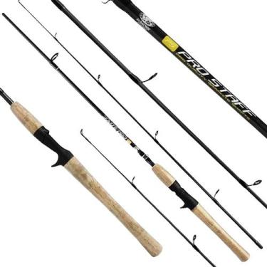 Imagem de Vara Para Carretilha Pro Staff Cabo de Cortiça Bi Partido - MAKIS FISH