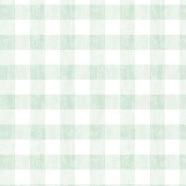 Imagem de Papel de Parede Adesivo Xadrez Aquarela Autocolante para Quarto Sala C