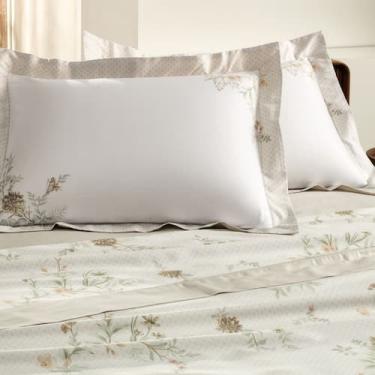 Imagem de Jogo de Cama Queen 300 Fios Altenburg 04 Peças Floraline