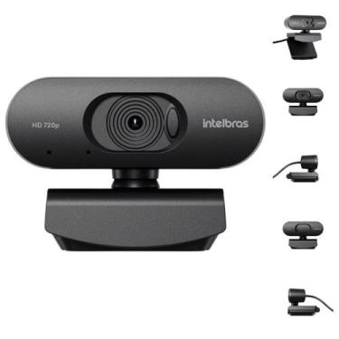 Imagem de Webcam HD 720p Intelbras CAM HD Microfone Embutido Fecho de Privacidad