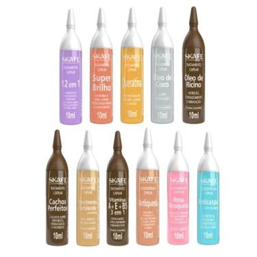 Imagem de Tratamento Capilar Ampola Skafe 10ml - skaff
